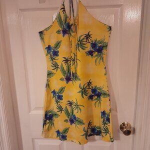 Joulie Halter Top Tropical Sundress
